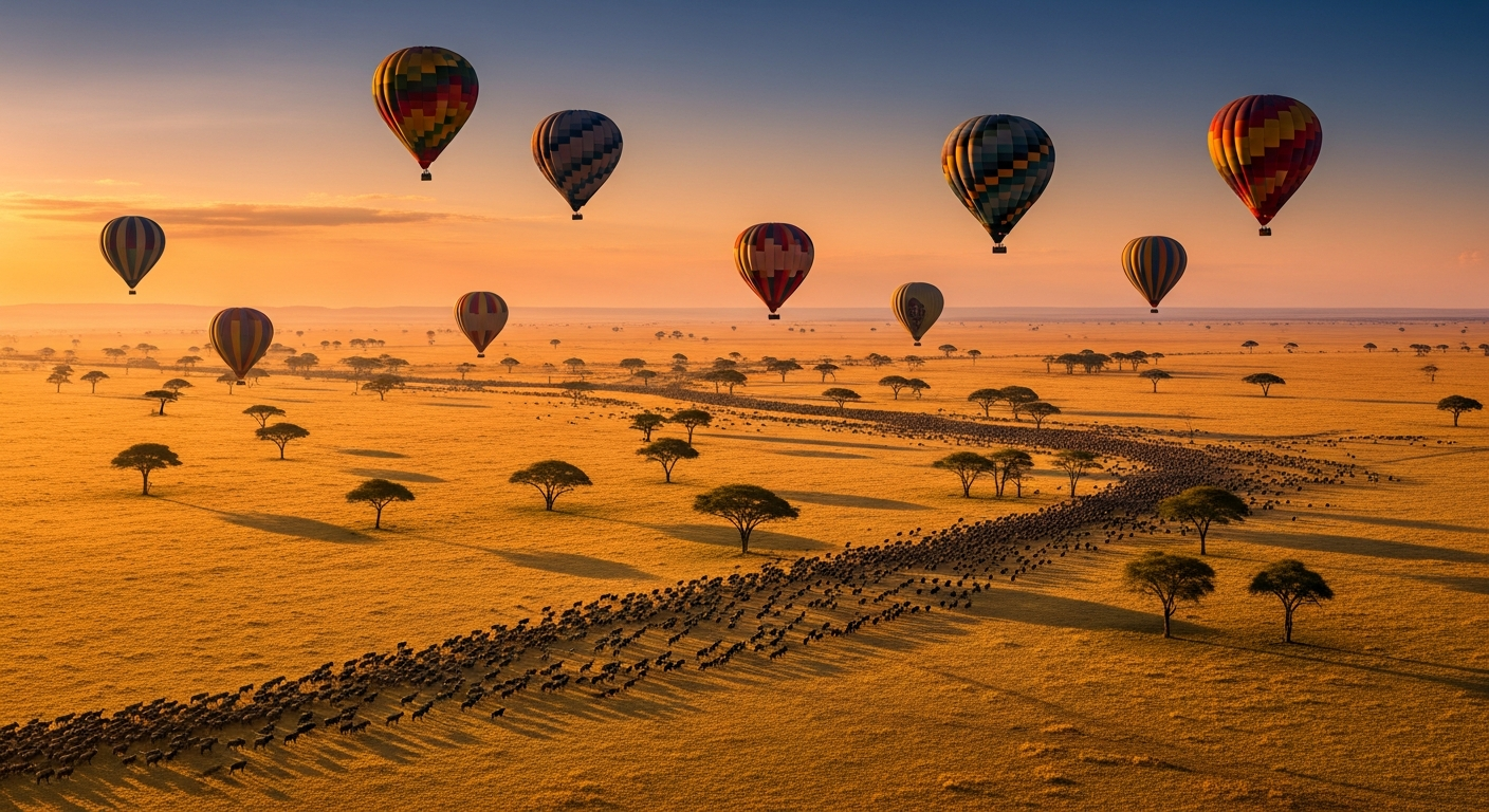 Masai Mara Hot Air Balloon Safaris